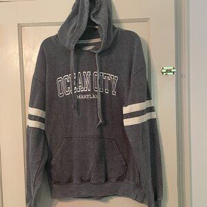 Ocean City Maryland Grey Hoodie